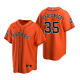 Men's Houston Astros Justin Verlander Orange 2022 World Series Cool Base Jersey