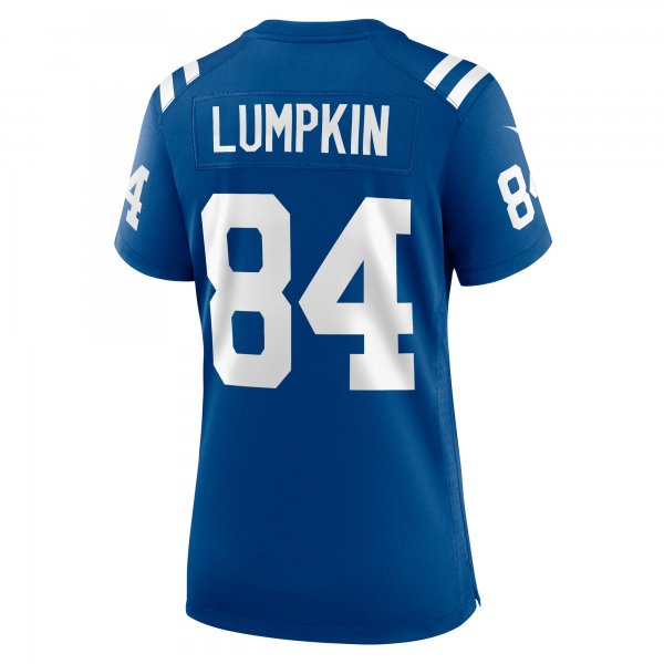 Women's Indianapolis Colts Johnny Lumpkin Nike  Royal Team Game Jersey