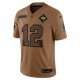 Men's Tampa Bay Buccaneers Tom Brady Nike Brown 2023 Salute To Service Limited Jersey