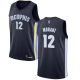 Memphis Grizzlies #12 Ja Morant Navy Blue Youth NBA Swingman Icon Edition Jersey