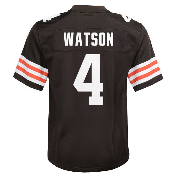 Youth Cleveland Browns Deshaun Watson Nike Brown Game Jersey