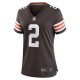 Women's Cleveland Browns Amari Cooper Nike Brown Game Jersey