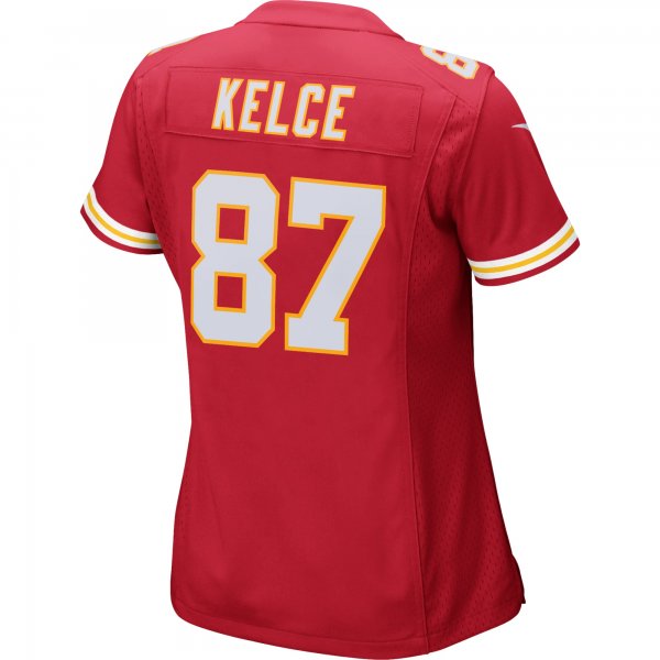 Women's Nike Travis Kelce Red Kansas City Chiefs Game Jersey