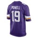 Men's Minnesota Vikings Brandon Powell Nike Purple Game Jersey