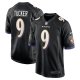 Men's Baltimore Ravens Justin Tucker Nike Black Player Game Jersey