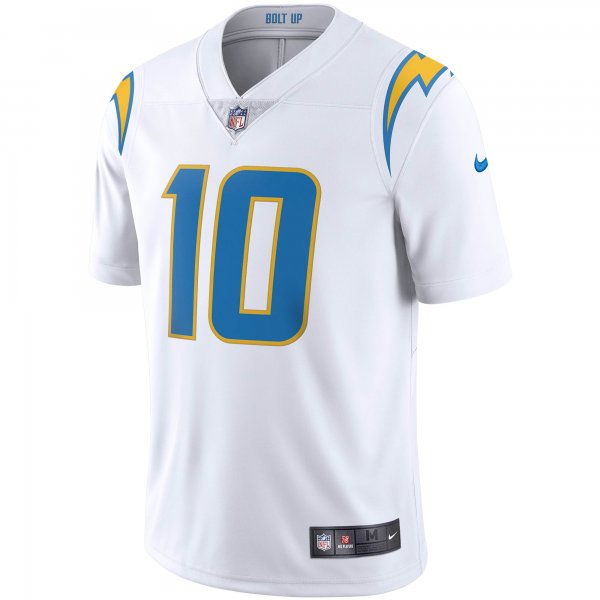 Men's Los Angeles Chargers Justin Herbert Nike White Vapor Limited Jersey