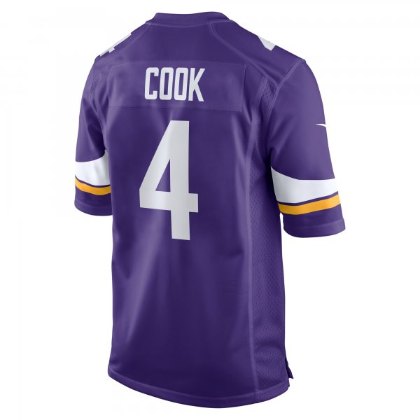 Men's Minnesota Vikings Dalvin Cook Nike Purple Game Jersey