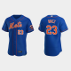 Men's #23 Javier Baez New York Mets Flex Base Alternate Royal Jersey