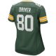 Women's Green Bay Packers Donald Driver Nike Green Game Retired Player Jersey