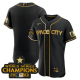 Men's Houston Astros 2023 Space City Champions Flex Base Blank Black Golden Jersey