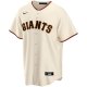 Youth San Francisco Giants Nike Cream Home Replica Custom Jersey