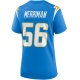 Women's Los Angeles Chargers Shawne Merriman Nike Powder Blue Game Retired Player Jersey