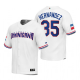 Dominican Republic Baseball Teoscar Hernandez White 2023 World Baseball Classic Replica Jersey