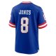 Men's New York Giants Daniel Jones Nike Royal Classic Player Game Jersey