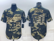 Men's Los Angeles Dodgers #50 Mookie Betts Camo 2022 Armed Forces Day MLB Cool Base Jersey