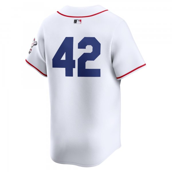 Men's Cincinnati Reds  Nike White 2024 Jackie Robinson Day Home Limited Jersey