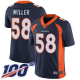 Denver Broncos #58 Von Miller Navy Blue Alternate Men's Stitched NFL 100th Season Vapor Limited Jersey