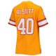 Women's Tampa Bay Buccaneers Mike Alstott Mitchell & Ness Orange Legacy Replica Player Jersey