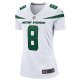 Women's New York Jets Aaron Rodgers Nike White Player Jersey