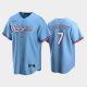 Men's Texas Rangers # Joely Rodriguez #7 Alternate Light Blue Team 2020 MLB Cool Base Jersey