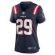 Women's New England Patriots Isaiah Bolden Nike  Navy Team Game Jersey