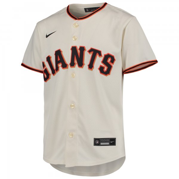 Youth San Francisco Giants Mike Yastrzemski Nike Cream Alternate Replica Player Jersey