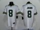 Men's Green Bay Packers #8 Josh Jacobs Nike White Team Limited Jersey