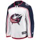 Men's Columbus Blue Jackets Fanatics White Breakaway Away Jersey