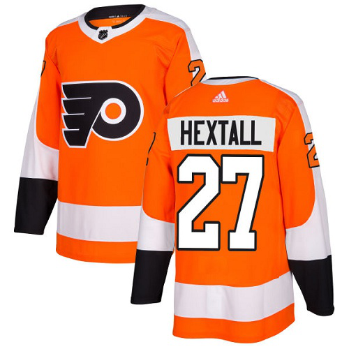 Adidas Philadelphia Flyers #27 Ron Hextall Orange Home Stitched NHL Jersey