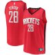 Men's Houston Rockets Alperen Sengun Fanatics Red Fast Break Replica Jersey - Icon Edition