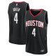 Men's Houston Rockets Jalen Green Fanatics Black Fast Break Replica Player Jersey - Statement Edition