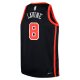 Youth Chicago Bulls Zach LaVine Nike Black  Swingman Replica Jersey - City Edition