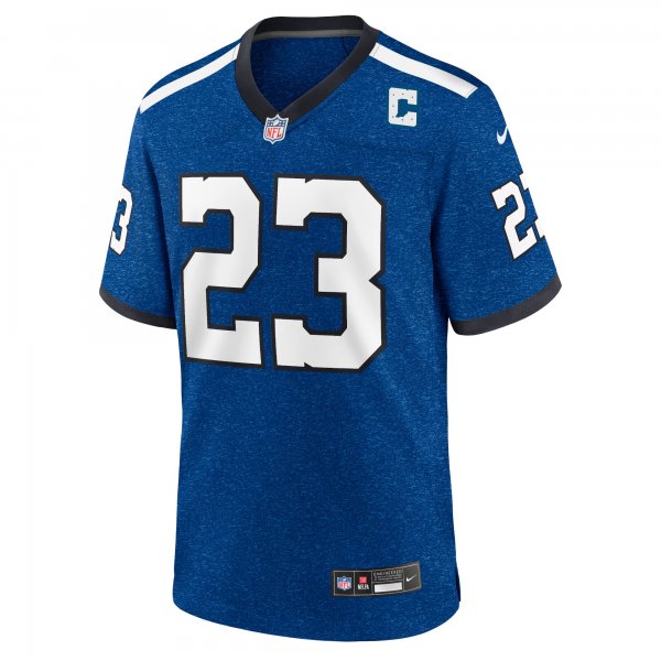 Men's Indianapolis Colts Kenny Moore II Nike Royal Indiana Nights Alternate Game Jersey