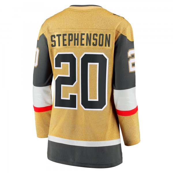 Women's Vegas Golden Knights Chandler Stephenson Fanatics Gold Home Breakaway Jersey