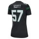 Women's New York Jets Bart Scott Nike Black Retired Player Jersey