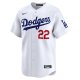 Men's Los Angeles Dodgers Clayton Kershaw Nike White Home Limited Player Jersey