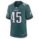 Men's Philadelphia Eagles Devin White Nike Midnight Green  Game Jersey