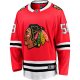 Men's Chicago Blackhawks MacKenzie Entwistle Fanatics Red Home Breakaway Player Jersey