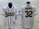 Men's New Orleans Saints #32 Tyrann Mathieu White Stitched Baseball Cool Base Jersey