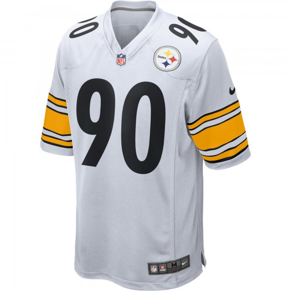 Youth Pittsburgh Steelers T.J. Watt Nike White Game Jersey