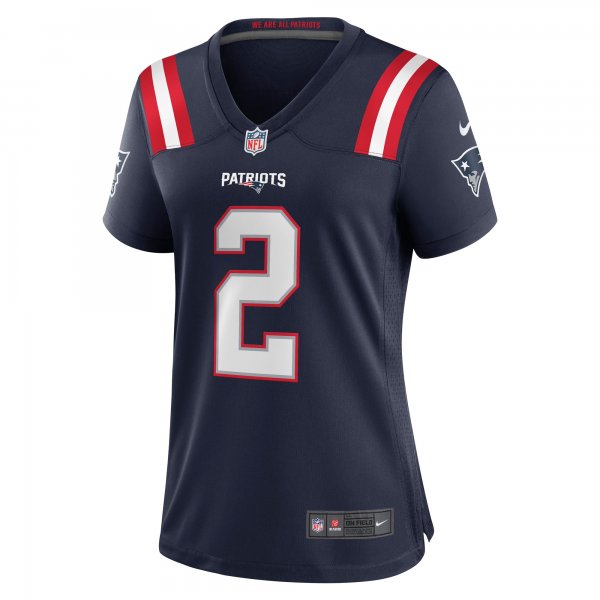 Women's New England Patriots Jalen Mills Nike Navy Game Player Jersey