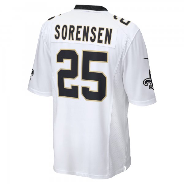 Men's New Orleans Saints Daniel Sorensen Nike White Player Game Jersey