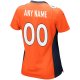 Women's Nike Orange Denver Broncos Custom Game Jersey