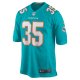 Men's Miami Dolphins Ka'Dar Hollman Nike Aqua Home Game Player Jersey