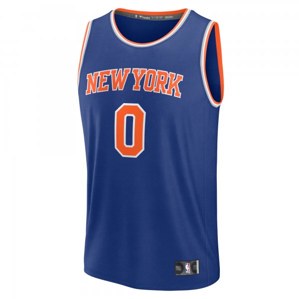 Youth New York Knicks Donte DiVincenzo Fanatics Royal Fast Break Replica Player Jersey - Icon Edition