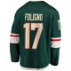 Men's Minnesota Wild Marcus Foligno Fanatics Green Breakaway Jersey