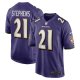 Men's Baltimore Ravens Brandon Stephens Nike Purple Game Jersey