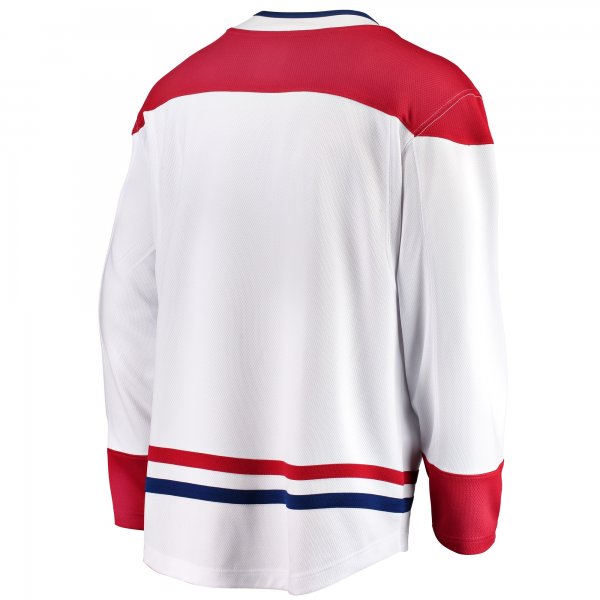 Men's Montreal Canadiens Fanatics White Breakaway Away Jersey