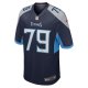 Men's Tennessee Titans Jaelyn Duncan Nike  Navy Team Game Jersey