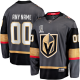 Men's Vegas Golden Knights Fanatics Branded Black 2023 Stanley Cup Champions Alternate Breakaway Custom Jersey